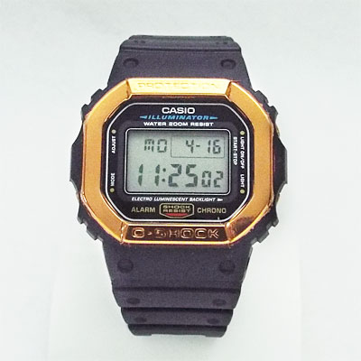 時計G-shock G-5600-E メタルベゼルカスタム - 腕時計(デジタル)